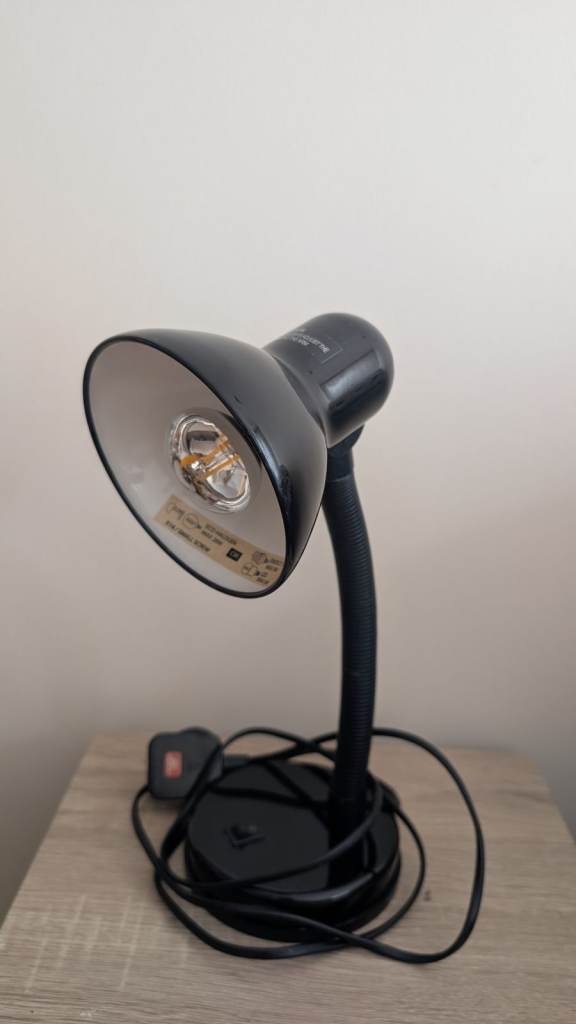 Black Flexible Desk Lamp