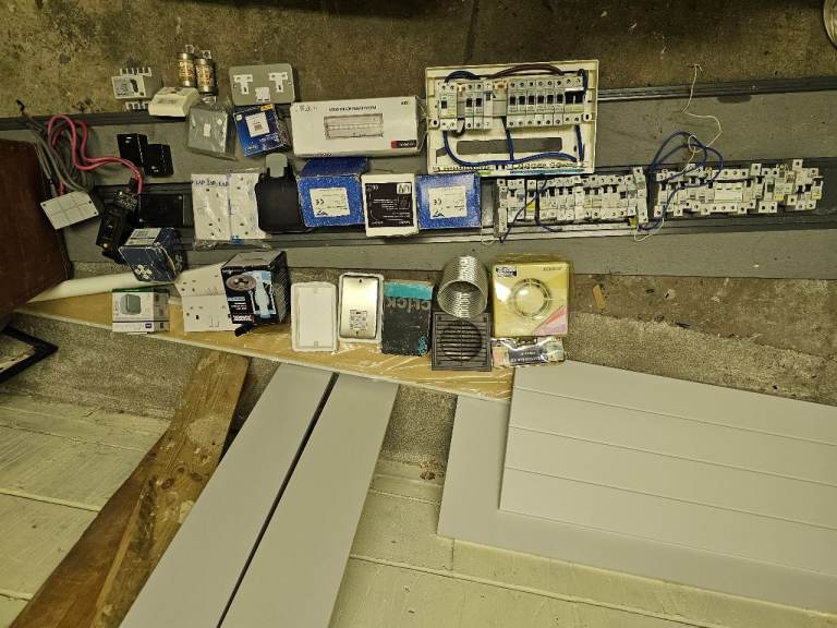 Job Lot - Mixed Electrical Accessories Assortment