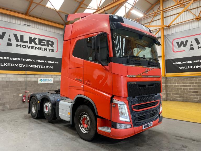 VOLVO FH 460 VERSION 4 GLOBETROTTER *EURO 6* 6X2 TRACTOR UNIT - 2018 - AY18 LXB