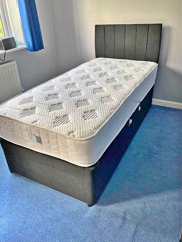 OASIS SAVINGS || Divan 3FT Single Bed Base With Mattress & Optional Drawers || SAME DAY DELIVERY