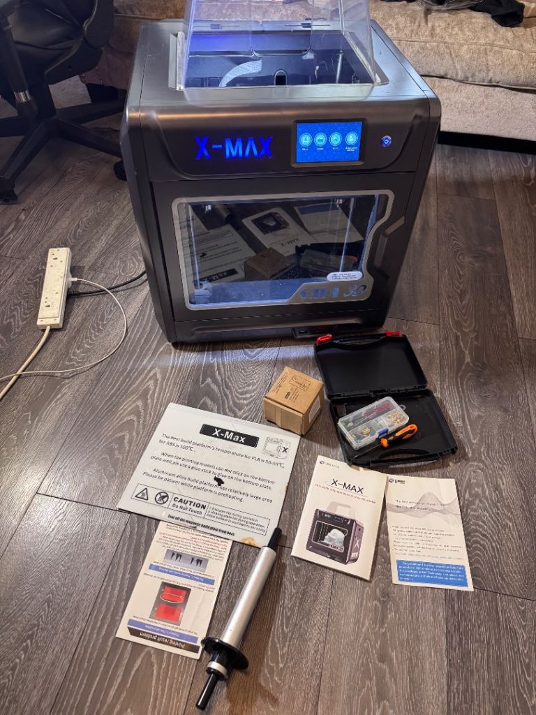 QIDI X-MAX 3D Printer – Fully Working – Enclosed – Large Build Size