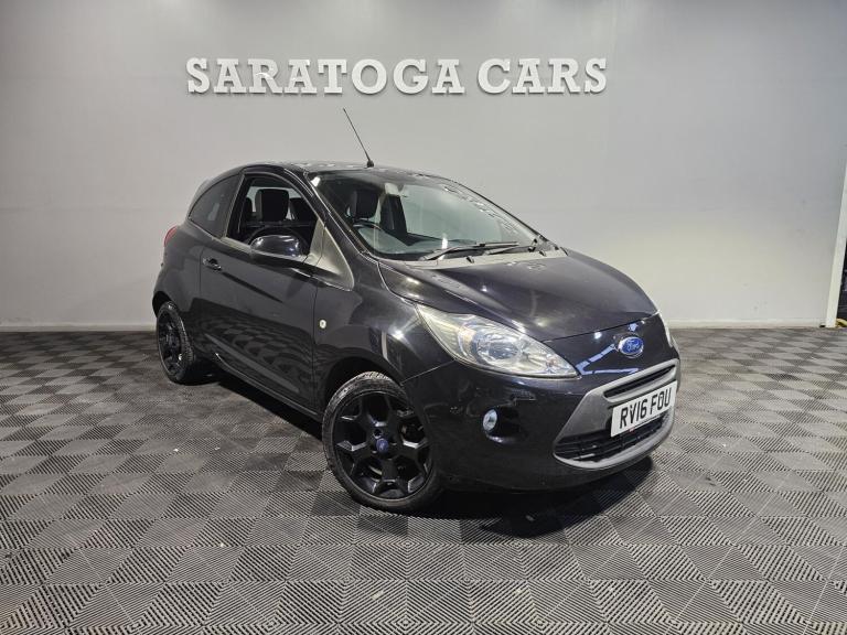 2016 Ford Ka 1.2 Zetec Black Edition Hatchback 3dr Petrol Manual Euro 6 (s/s) (69 ps) Hatchback P...