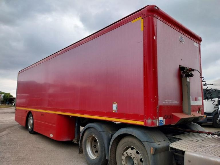Cartwright Single Axle Box Trailer, 2015, 33ft/ 10.1m, Single Axle, June 26 MOT