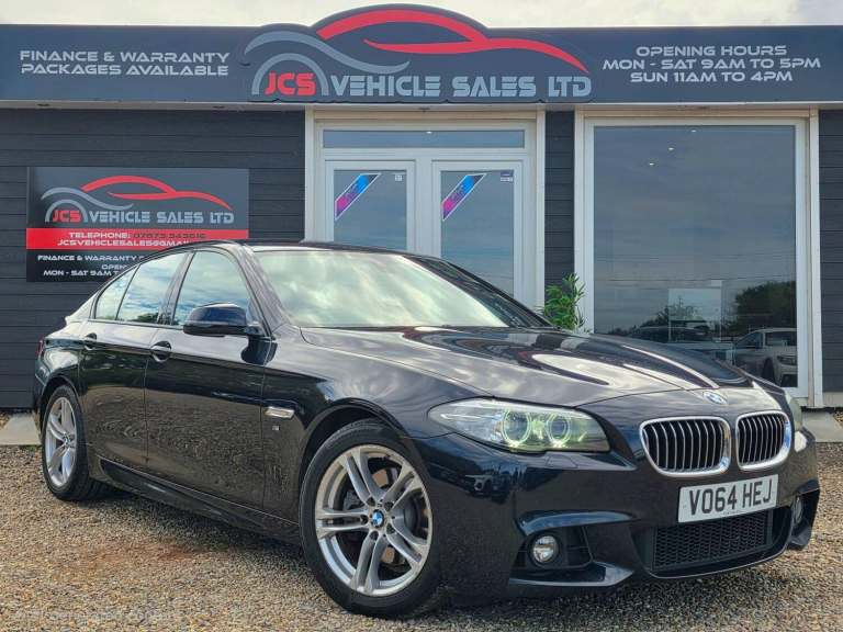 2014 BMW 5 Series 520d [190] M Sport 4dr Step Auto SALOON DIESEL Automatic