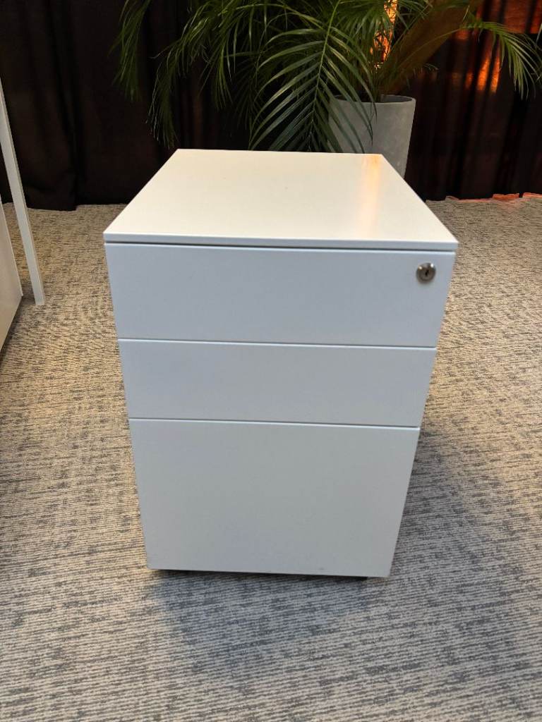 The Workplace Desk High Pedestal