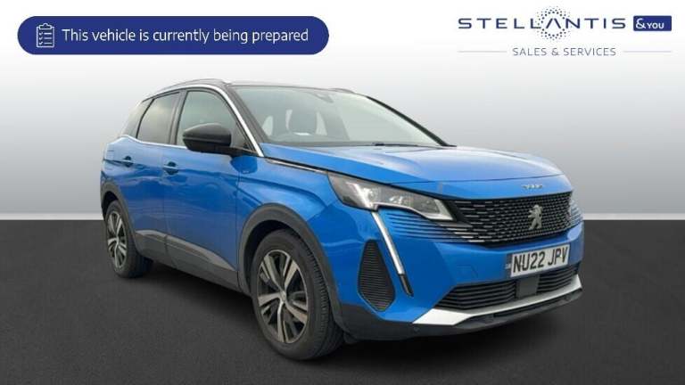 2022 Peugeot 3008 1.2 PureTech GT SUV 5dr Petrol EAT Euro 6 (s/s) (130 ps) SUV Petrol Automatic