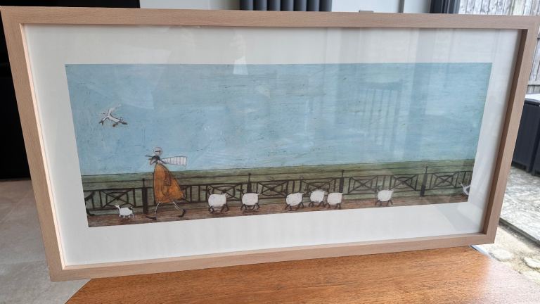 Sam Toft wooden framed print