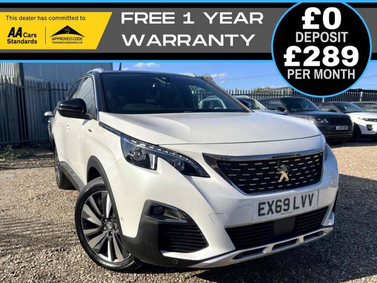 2019 Peugeot 5008 1.6 PureTech GT Line Premium EAT Euro 6 SUV Petrol Automatic