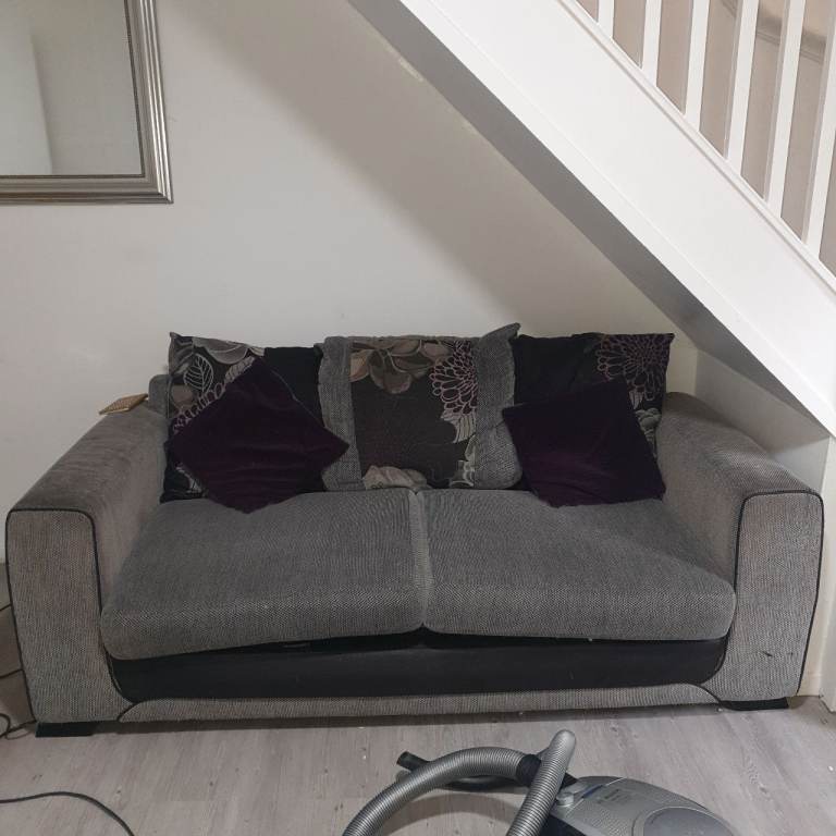 Free Grey Sofa needs 1 new spring