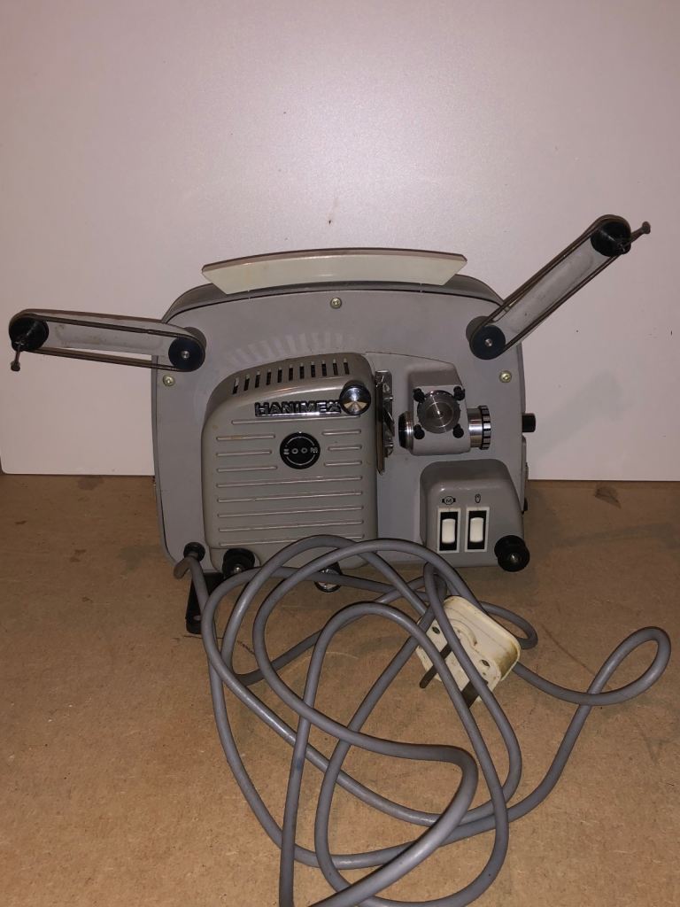 Vintage Hanimex Zoom 8mm Film Projector good Condition. Working.