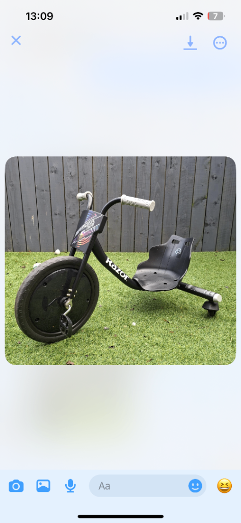 Razor ripryder  360 trike 
