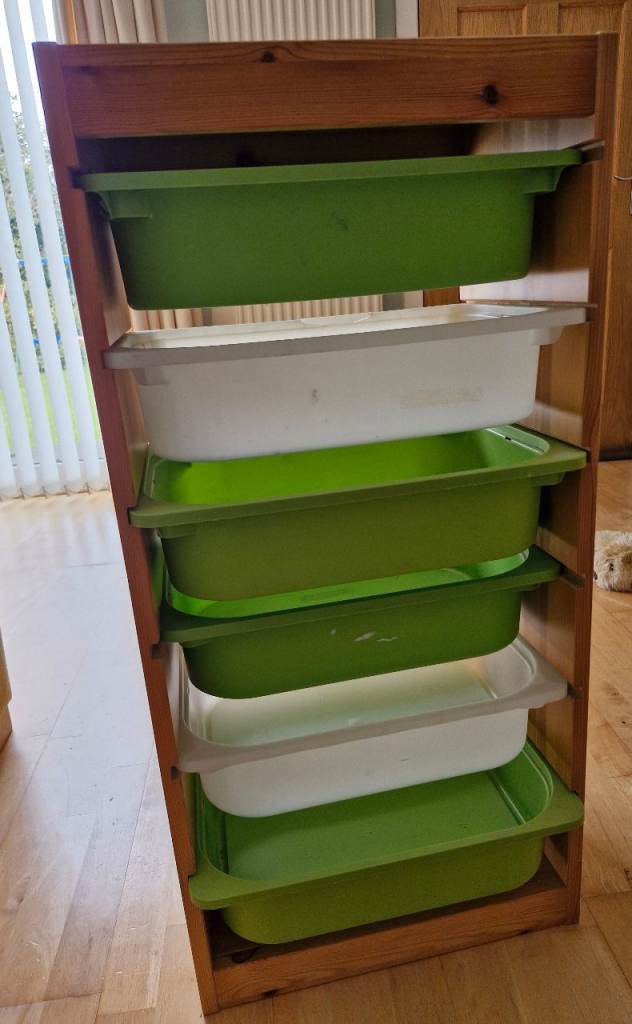 Ikea pine Trofast unit