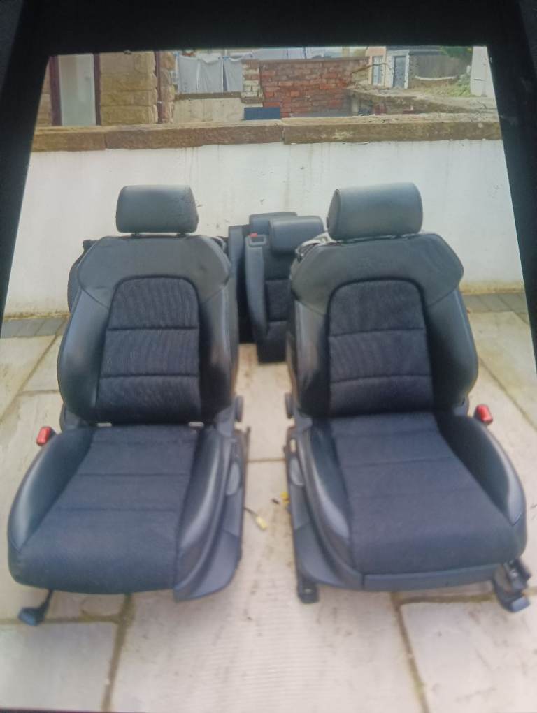 Audi sline A3 8p half leather seats 3dr 