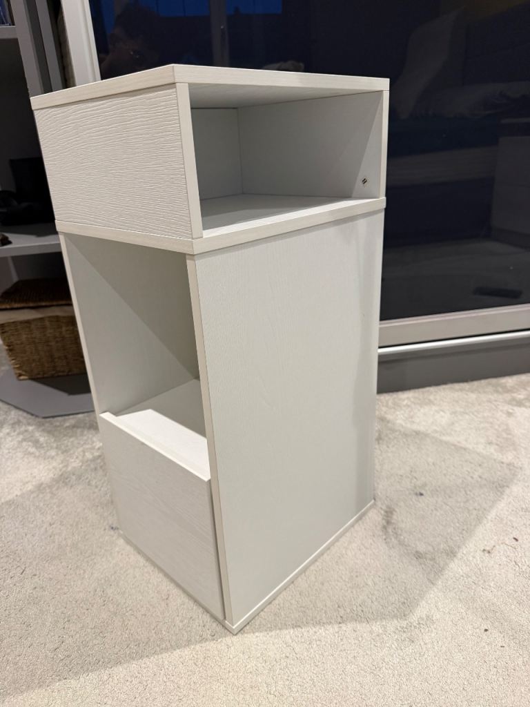 Bedside Cabinet white 