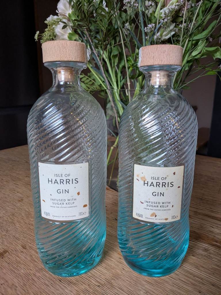 Harris gin bottles EMPTY