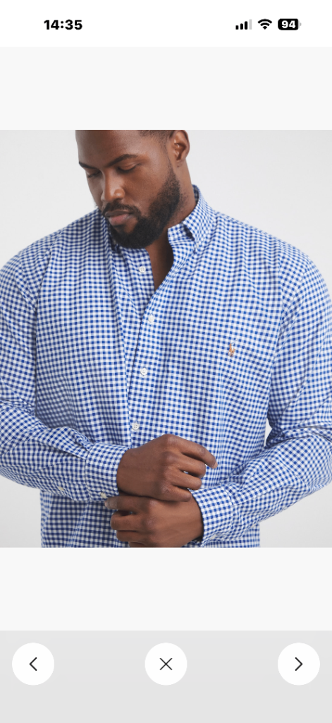 Men’s Ralph Lauren Gingham shirt