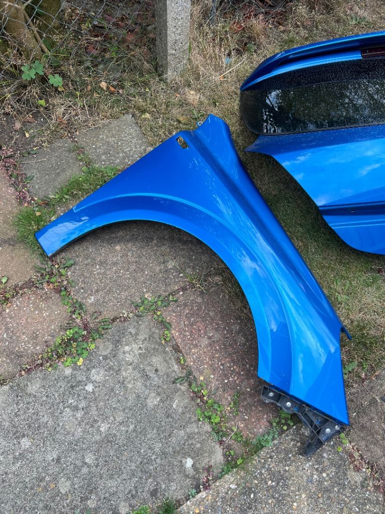 Vauxhall Astra h vxr Arden blue drivers wing