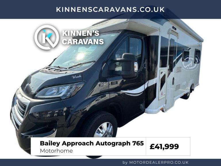 2016 Bailey Approach Autograph 765 Motorhome