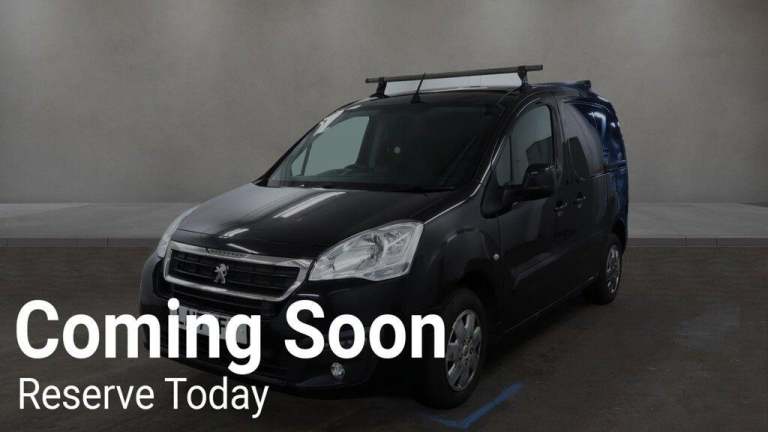 2017 Peugeot Partner 850 1.6 BlueHDi 100 Professional Van [non SS] PANEL VAN DIESEL Manual