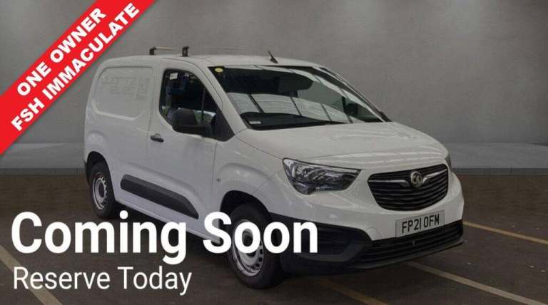 2021 21 VAUXHALL COMBO 1.5 TURBO D 2000 EDITION NO VAT VAN EURO 6 (100 PS) DIESE
