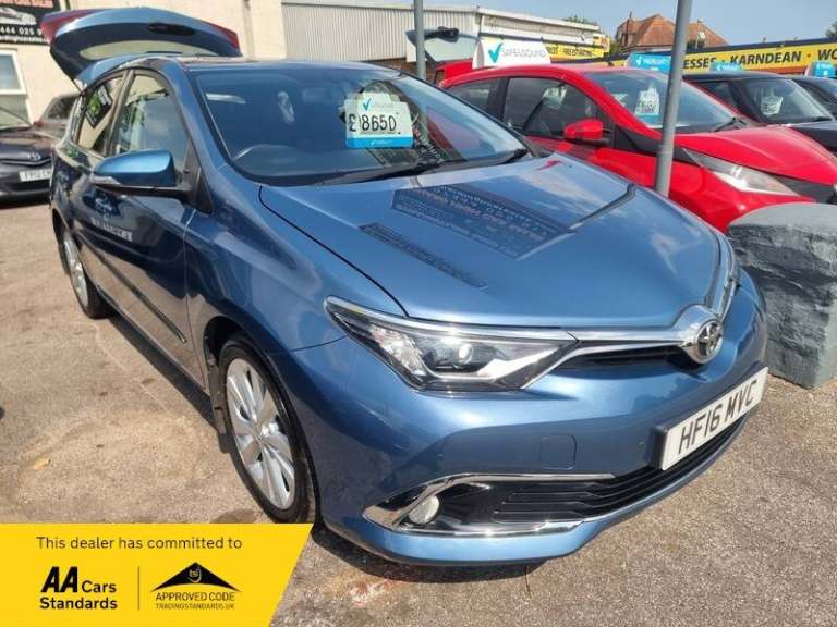 2016 Toyota Auris 1.2T Excel 5dr HATCHBACK PETROL Manual