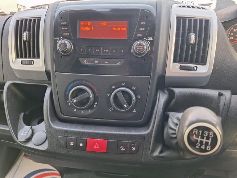 FIAT DUCATO 2.0 Ducato Van 35 Mh2 2.0 Multijet Ii 115hp MWB L2 EX BT White Manu