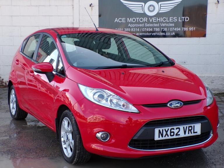 2012 Ford Fiesta Zetec Hatchback Petrol Manual