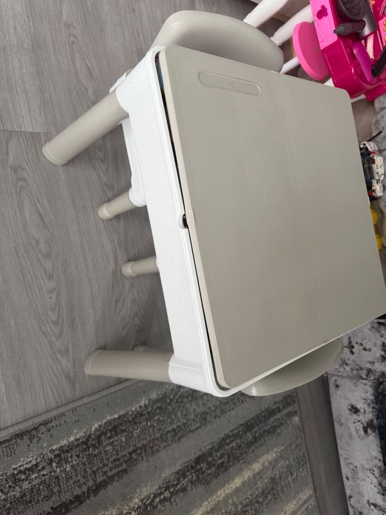Children’s play table and chairs 