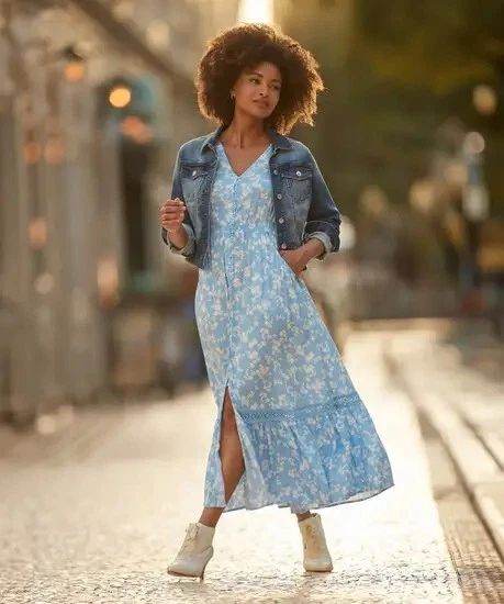 Beautiful Viscose Summer Dress Absolutely New Size 16 100% Viscose