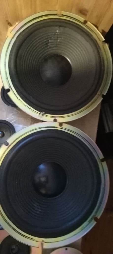 Pair of Speakers set up - Good Condition