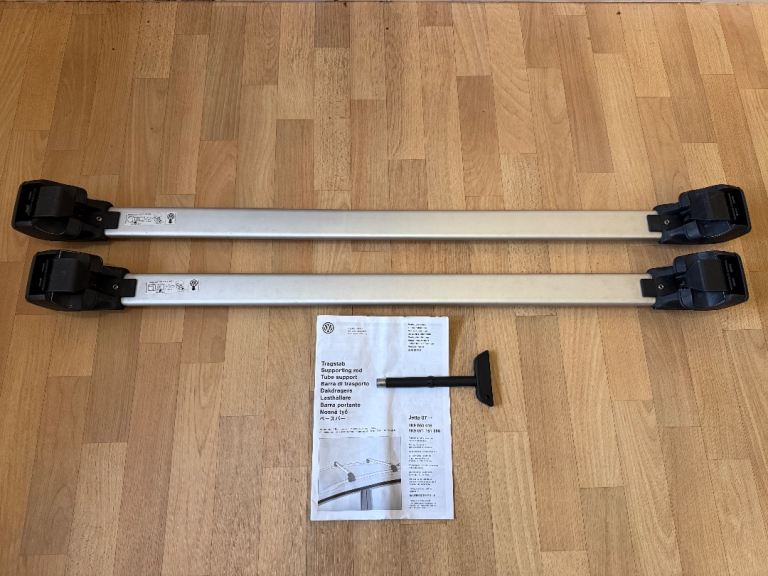 VW Golf Jetta Mk5 Estate Variant Genuine Roof Bars 1K9 860 019 / 1K9 071 151 666