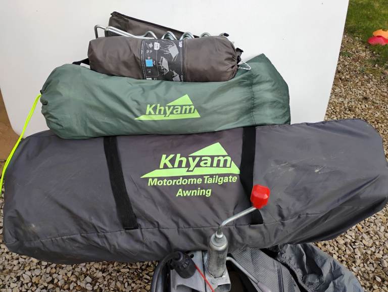 Going pod and awnings,+extras