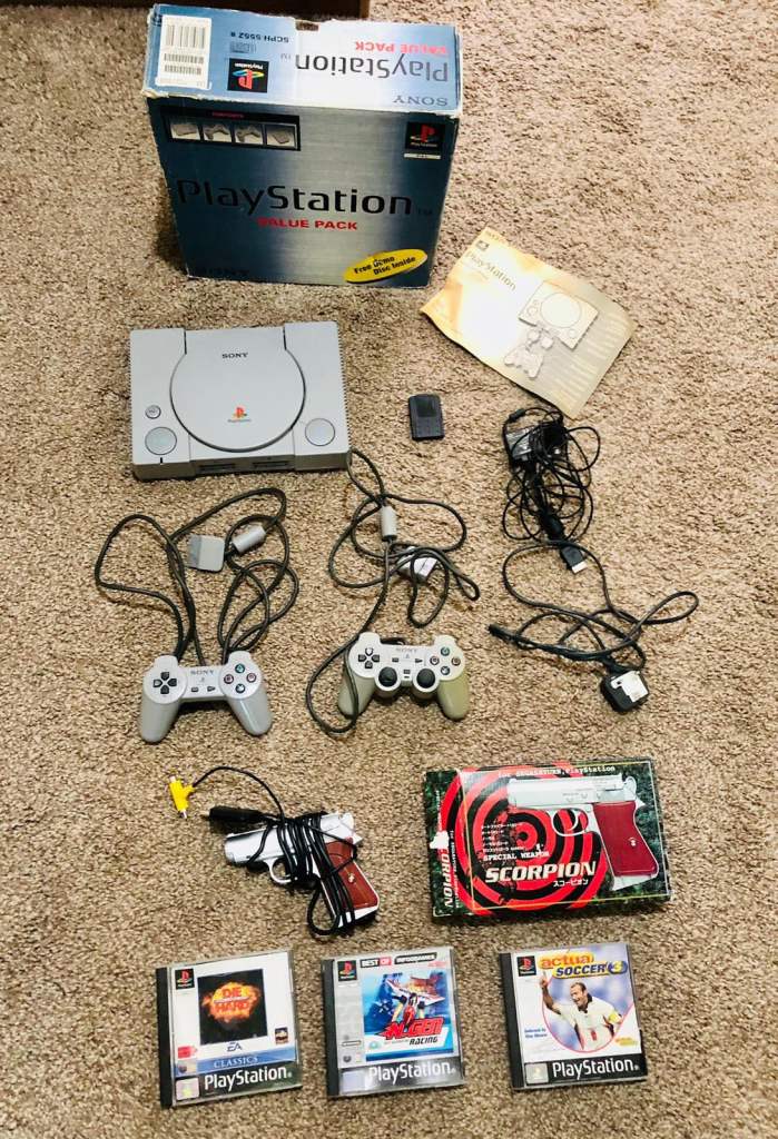 Ps1 bundle  Ps1 boxed with extras good 
