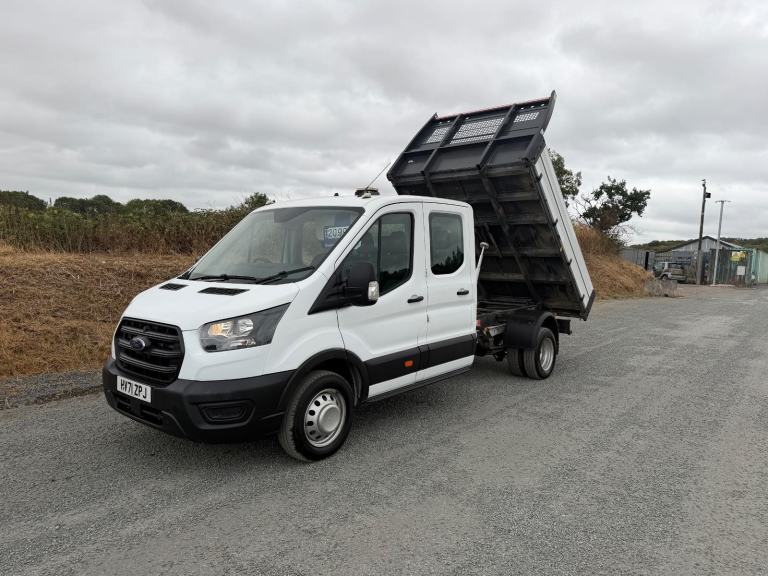 Ford Transit 2.0 350 EcoBlue Leader  Double Cab tipper Aircon 4dr Die... 2021/71