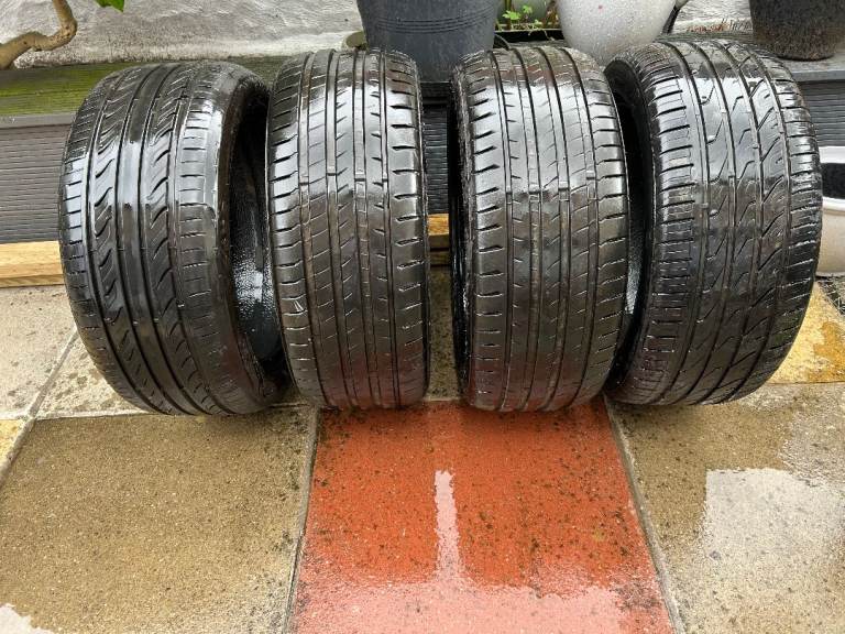 Car tyres x 4 size 245/45R18