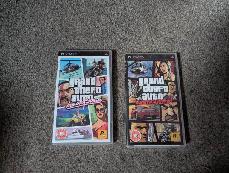 Grand Theft Auto PSP duo