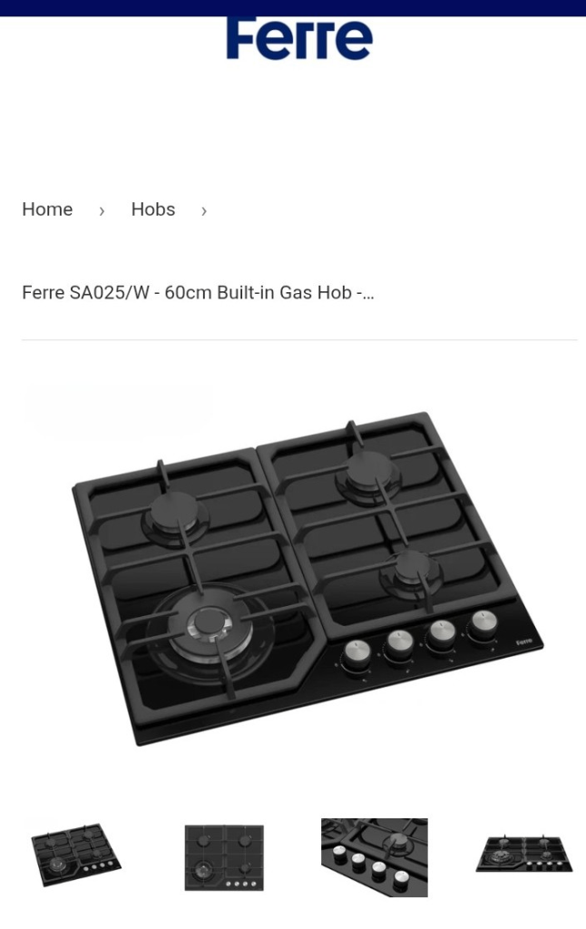 Gas hob