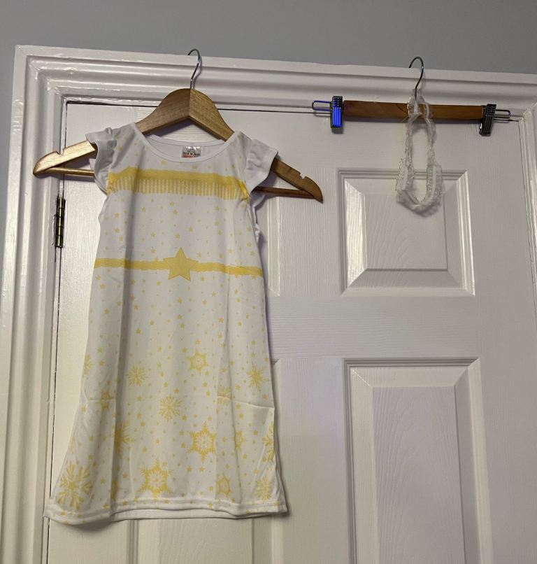 New- Angel Nativity Costume age 3-7 years