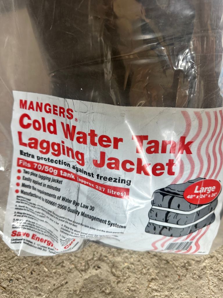 Cold Water Tank Lagging Jacket