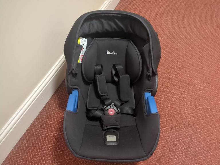 Silver Cross Simplicity Baby Car Seat Shell - Black