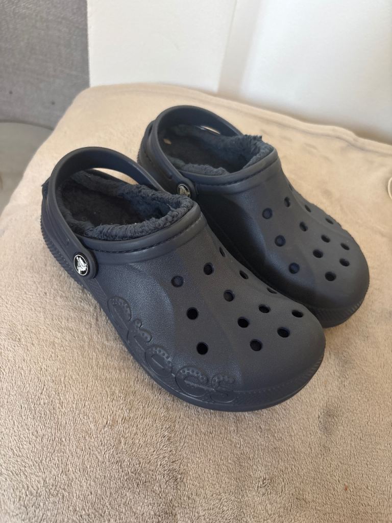 Crocs Lined Clogs – navy, Good Condition