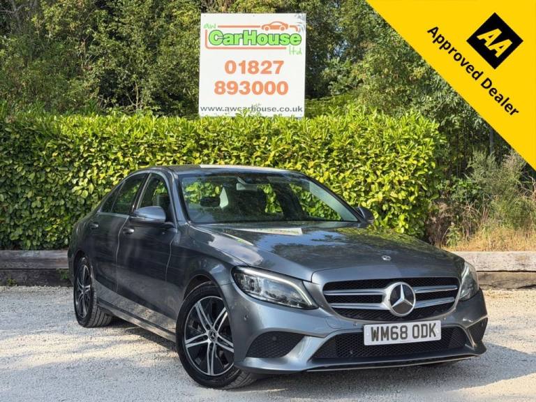 2019 68 MERCEDES-BENZ C-CLASS 2.0 C220D SPORT (PREMIUM) SALOON 4DR AUTO DIESEL