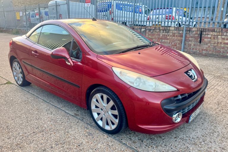 2007 PEUGEOT 207 CC 1.6 PETROL CONVERTIBLE NOT MX5 206 TT A1 A3 UP GOLF FOCUS CORSA ASTRA VXR