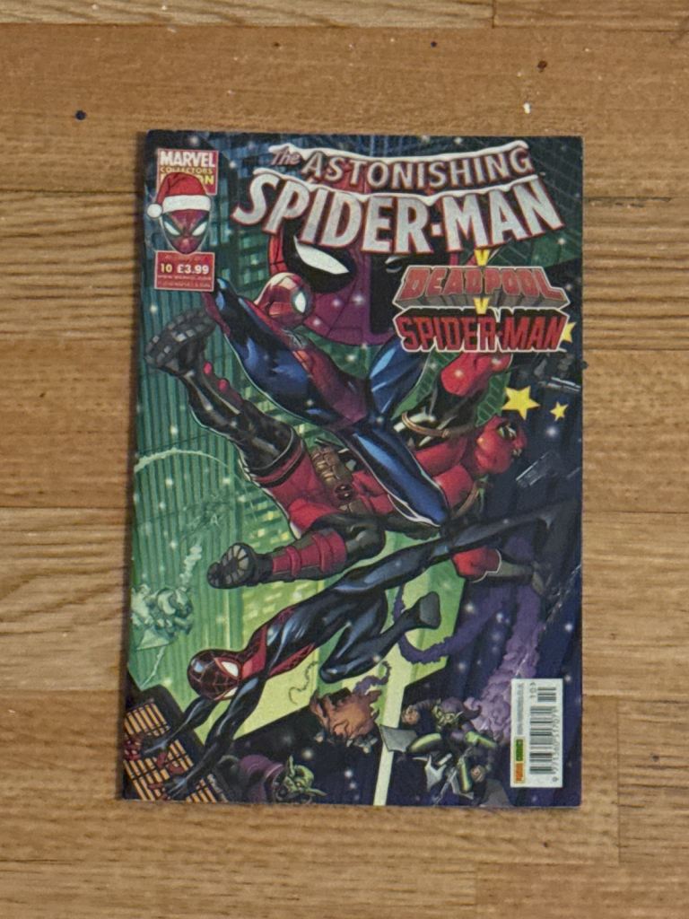 The astonishing spider man deadpool v spider man 10