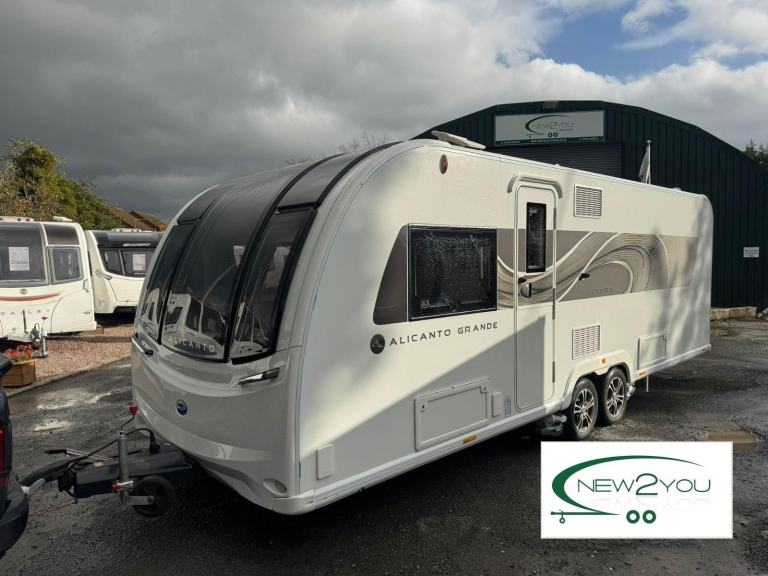 2024 Bailey Alicanto Grande 4 Berth 8ft Wide TWIN AXLE Caravan - STOCK NO E231