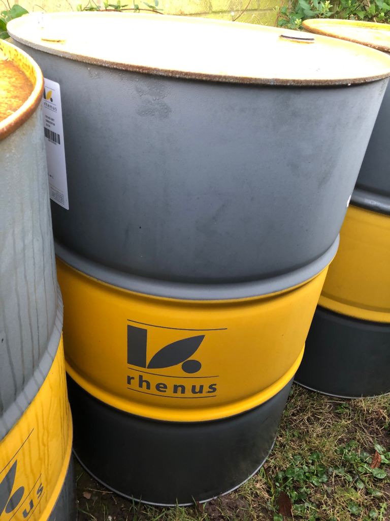 Oil drum used and empty 45gallon/205litre