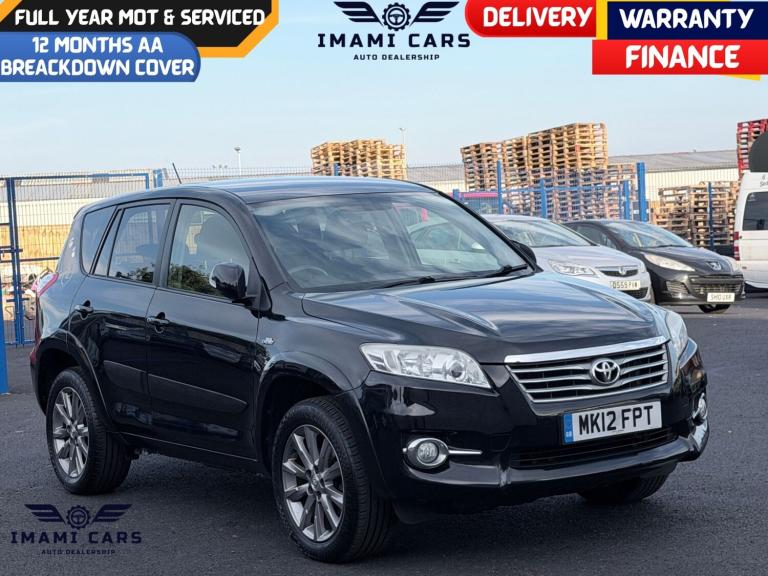 2012 Toyota RAV4 2.2 D-CAT SR 5dr AUTO DIESEL 114K MILES SATNAV CAMERA SERVICED ESTATE Diesel Aut...