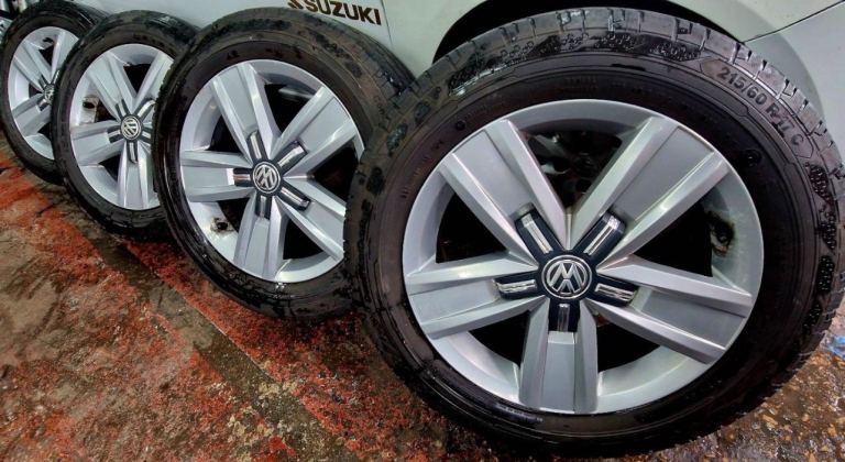 17" VW TRANSPORTER T5 T6 DAVENPORT ALLOY WHEELS 