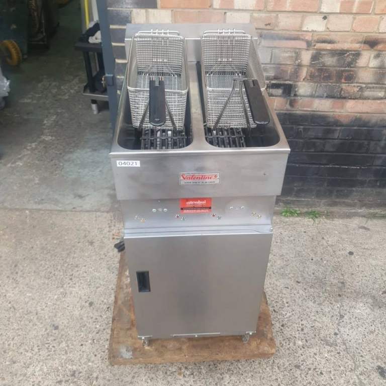 Valentine Fryer V2200 - Single Phase Electric Chips Fryer - Seller refurbished