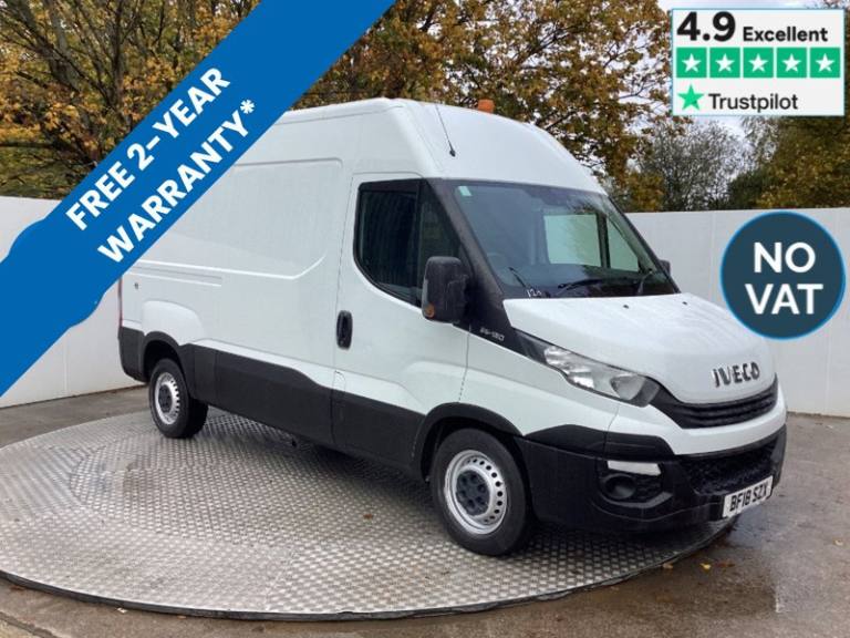 2018 Iveco Daily TD 12V 35S 3520 MWB H/R A/C **NO VAT** MWB Panel Van Diesel Manual